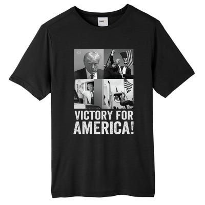 Trump Victory Trump Wins 2024 Election President Celebration Tall Fusion ChromaSoft Performance T-Shirt