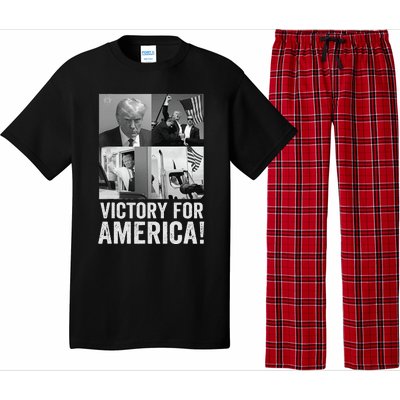 Trump Victory Trump Wins 2024 Election President Celebration Pajama Set