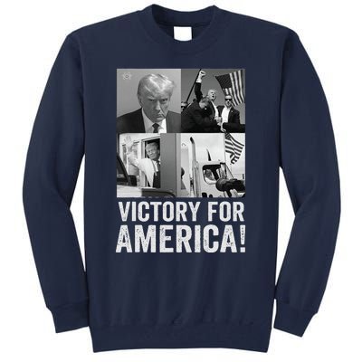 Trump Victory Trump Wins 2024 Election President Celebration Tall Sweatshirt