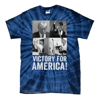 Trump Victory Trump Wins 2024 Election President Celebration Tie-Dye T-Shirt