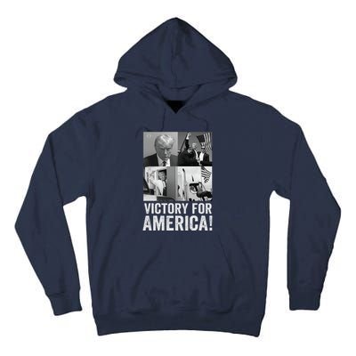 Trump Victory Trump Wins 2024 Election President Celebration Tall Hoodie