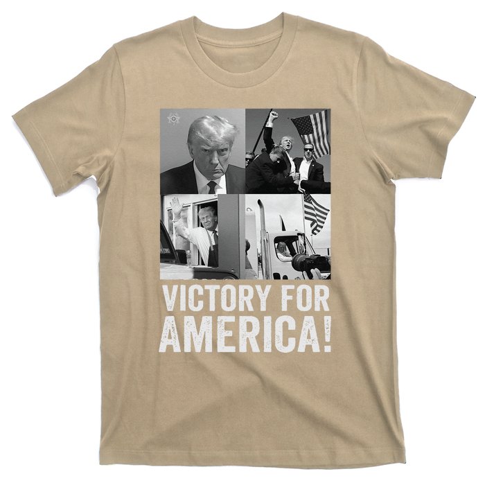 Trump Victory Trump Wins 2024 Election President Celebration T-Shirt