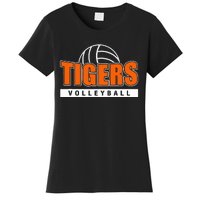 Tigers Volleyball Team Tiger Mascot Sport Gift Idea Women's T-Shirt