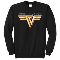 Trump Vance Tv Rocker Gold Vintage Trump Vance 2024 Sweatshirt