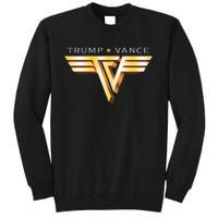 Trump Vance Tv Rocker Gold Vintage Trump Vance 2024 Tall Sweatshirt