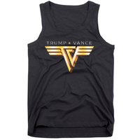 Trump Vance Tv Rocker Gold Vintage Trump Vance 2024 Tank Top