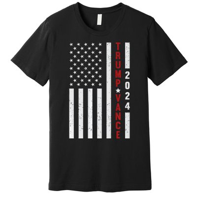 Trump Vance Take America Back Retro Vintage Trump Vance 2024 Premium Premium T-Shirt