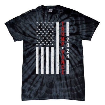 Trump Vance Take America Back Retro Vintage Trump Vance 2024 Premium Tie-Dye T-Shirt