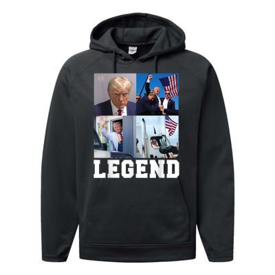 Trump Victory Trump Wins 2024 Election President Celebration Performance Fleece Hoodie