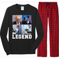 Trump Victory Trump Wins 2024 Election President Celebration Long Sleeve Pajama Set