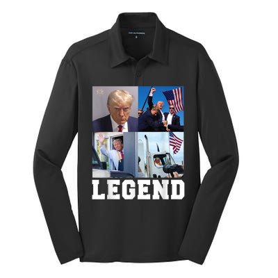 Trump Victory Trump Wins 2024 Election President Celebration Silk Touch Performance Long Sleeve Polo