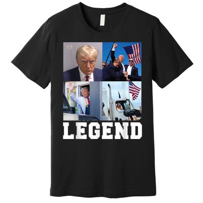 Trump Victory Trump Wins 2024 Election President Celebration Premium T-Shirt