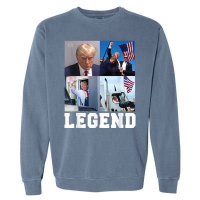 Trump Victory Trump Wins 2024 Election President Celebration Garment-Dyed Sweatshirt