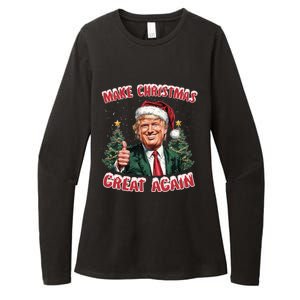 Trump Vance Take Christmas Back Funny Santa Trump Christmas Meaningful Gift Womens CVC Long Sleeve Shirt