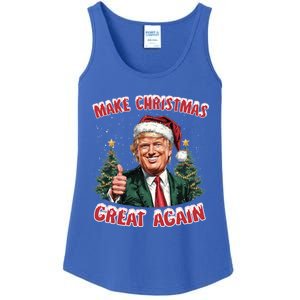 Trump Vance Take Christmas Back Funny Santa Trump Christmas Meaningful Gift Ladies Essential Tank