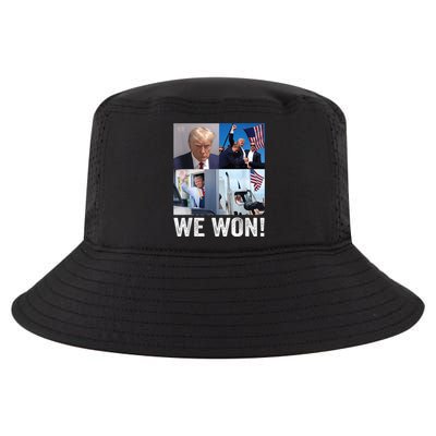 Trump Victory Trump Wins 2024 Election President Celebration Cool Comfort Performance Bucket Hat