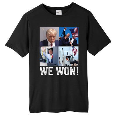 Trump Victory Trump Wins 2024 Election President Celebration Tall Fusion ChromaSoft Performance T-Shirt