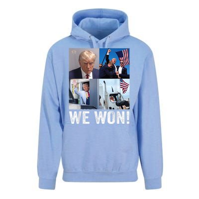 Trump Victory Trump Wins 2024 Election President Celebration Unisex Surf Hoodie