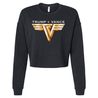 Trump Vance Cropped Pullover Crew