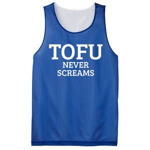 Tofu Vegan Vegetarian Veganism Meaningful Gift Mesh Reversible Basketball Jersey Tank