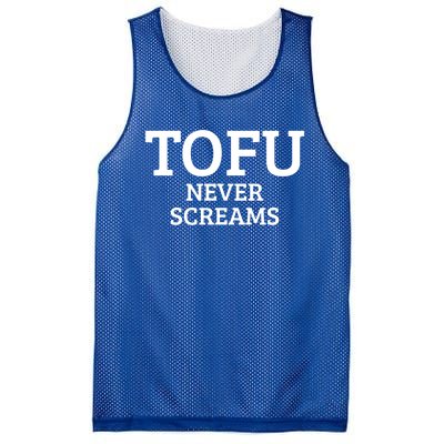 Tofu Vegan Vegetarian Veganism Meaningful Gift Mesh Reversible Basketball Jersey Tank