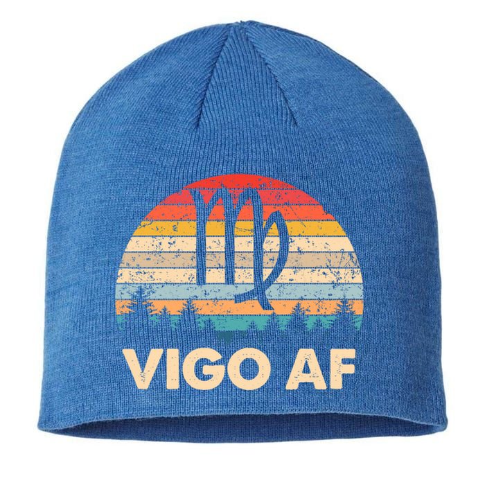 Th Vintage Virgo Af Costume Virgo Zodiac Birthday Gift Great Gift Sustainable Beanie