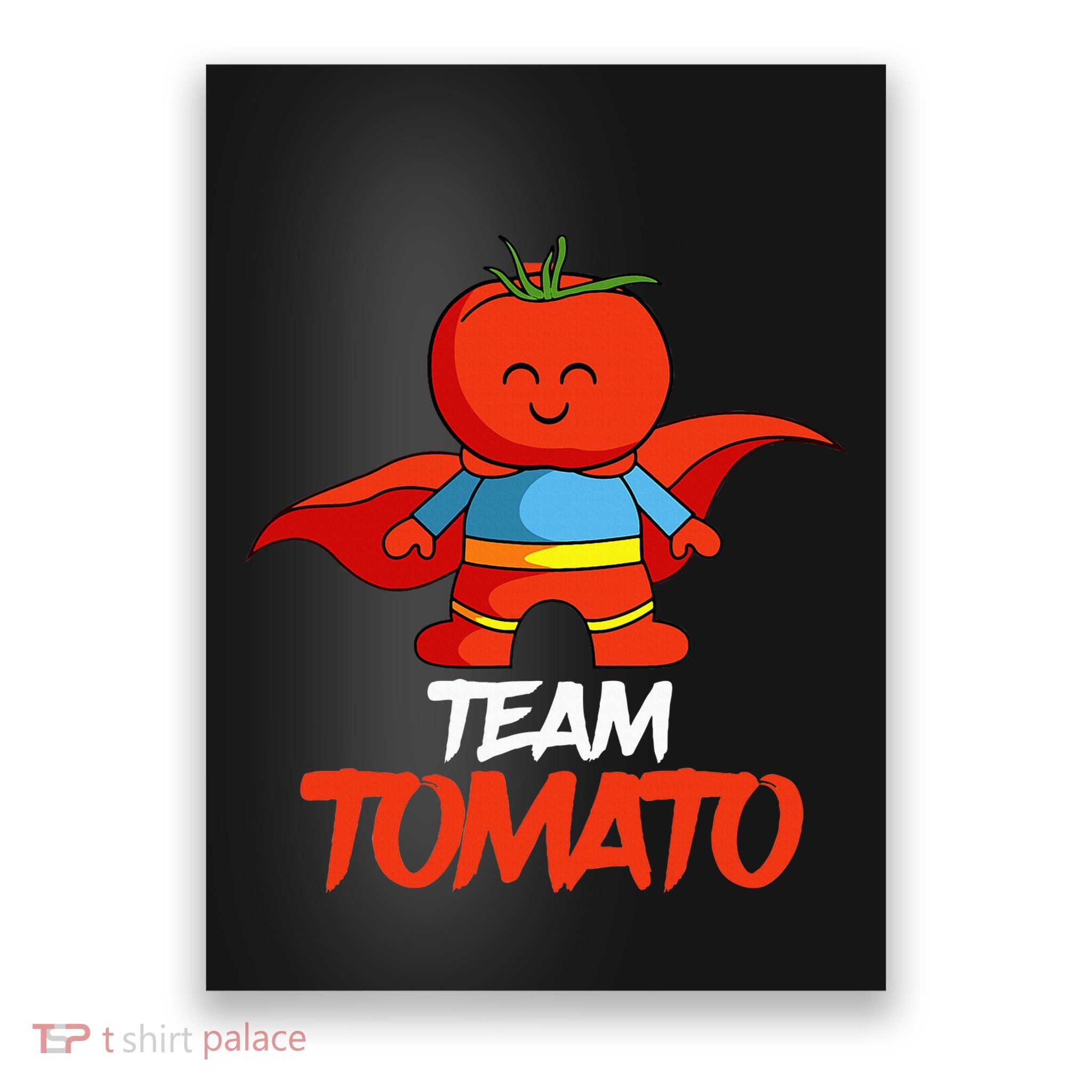 Tomatoes Vegetable Vegans Gardeners Team Superhero Poster