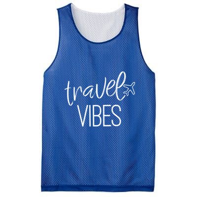 Travel Vibes Vacay Mode Wanderlust Gift Mesh Reversible Basketball Jersey Tank