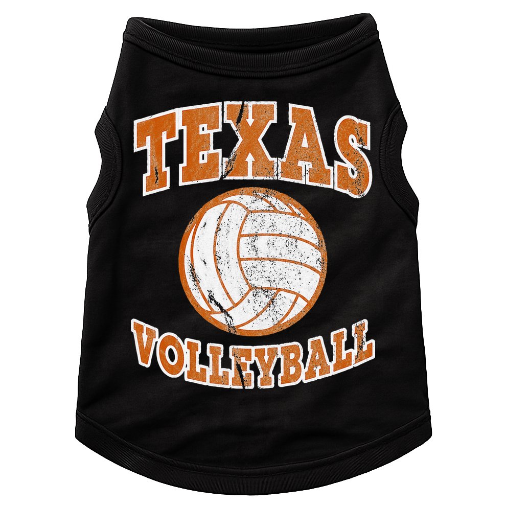 Texas Volleyball Vintage Distressed Doggie Tank