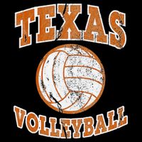 Texas Volleyball Vintage Distressed Kids Hoodie