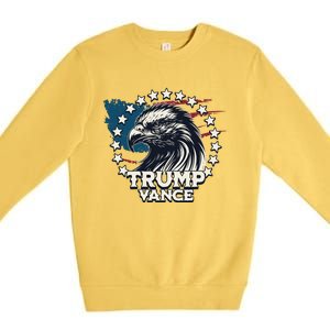 Trump Vance Victory Eagle Premium Crewneck Sweatshirt