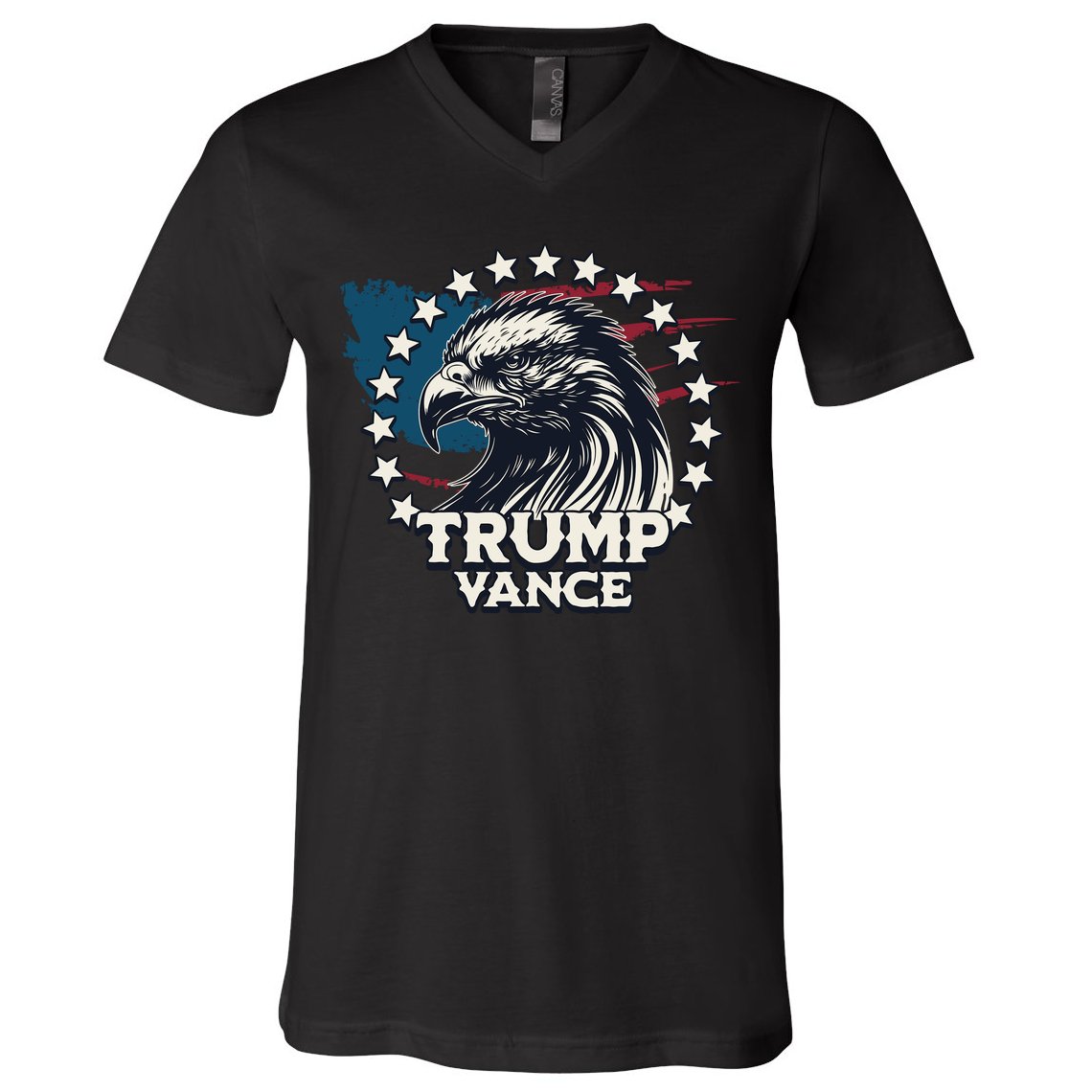 Trump Vance Victory Eagle V-Neck T-Shirt