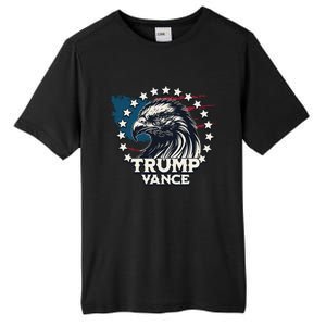 Trump Vance Victory Eagle Tall Fusion ChromaSoft Performance T-Shirt