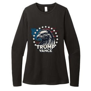 Trump Vance Victory Eagle Womens CVC Long Sleeve Shirt