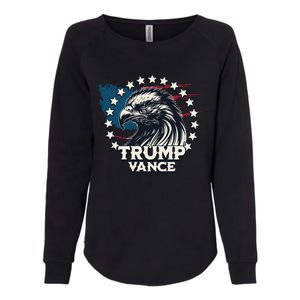 Trump Vance Victory Eagle Womens California Wash Sweatshirt