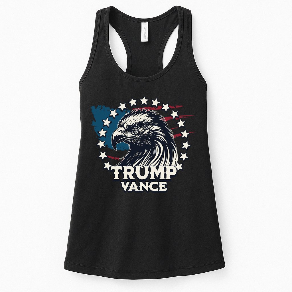 Trump Vance Victory Eagle Womens Tank Top