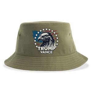 Trump Vance Victory Eagle Sustainable Bucket Hat