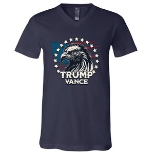 Trump Vance Victory Eagle V-Neck T-Shirt