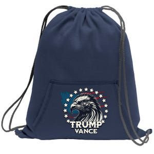 Trump Vance Victory Eagle Sweatshirt Cinch Pack Bag