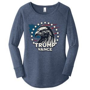 Trump Vance Victory Eagle Women's Perfect Tri Tunic Long Sleeve Shirt