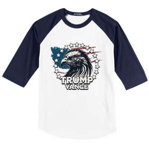 Trump Vance Victory Eagle Baseball Sleeve Shirt