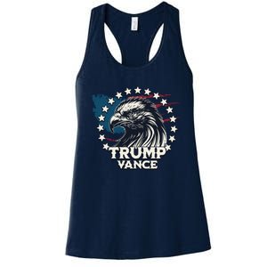 Trump Vance Victory Eagle Women's Racerback Tank