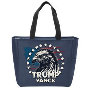 Trump Vance Victory Eagle Zip Tote Bag