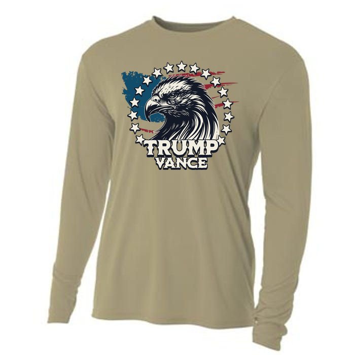 Trump Vance Victory Eagle Cooling Performance Long Sleeve Crew