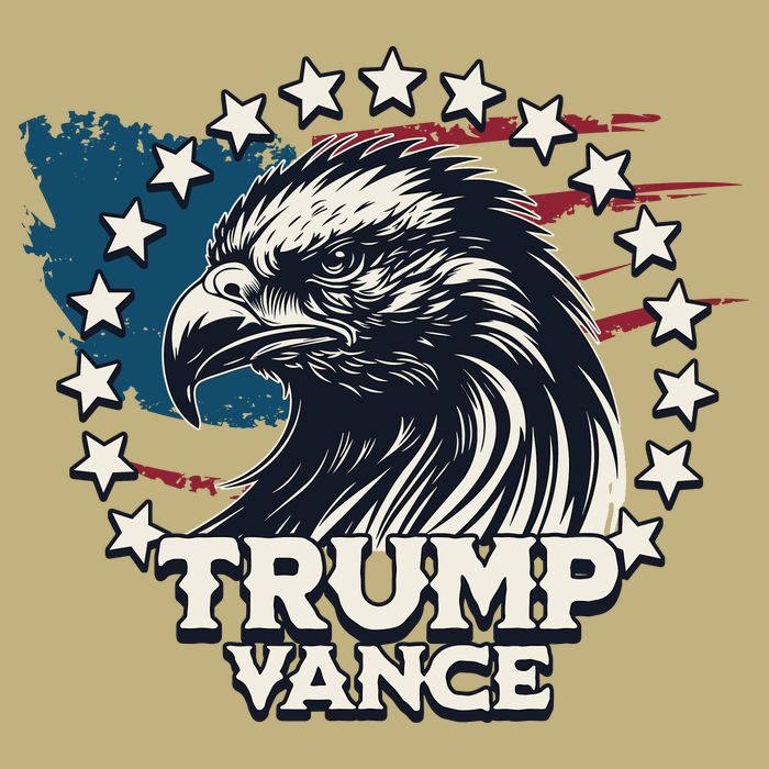 Trump Vance Victory Eagle Cooling Performance Long Sleeve Crew