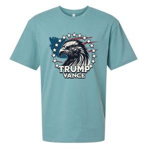 Trump Vance Victory Eagle Sueded Cloud Jersey T-Shirt