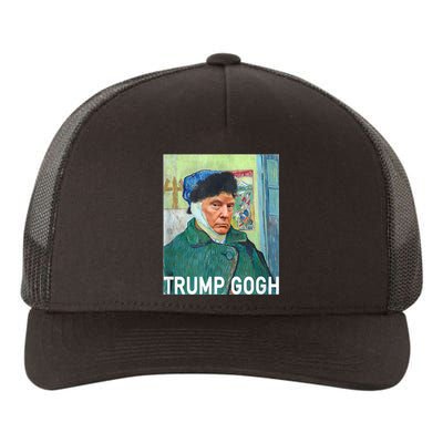 Trump Vincent Van Gogh Funny 2024 Yupoong Adult 5-Panel Trucker Hat