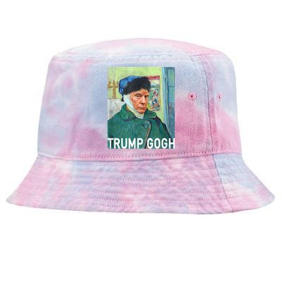 Trump Vincent Van Gogh Funny 2024 Tie-Dyed Bucket Hat