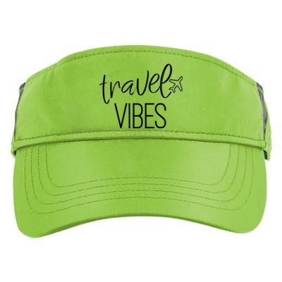 Travel Vibes Vacay Mode Wanderlust Gift Adult Drive Performance Visor