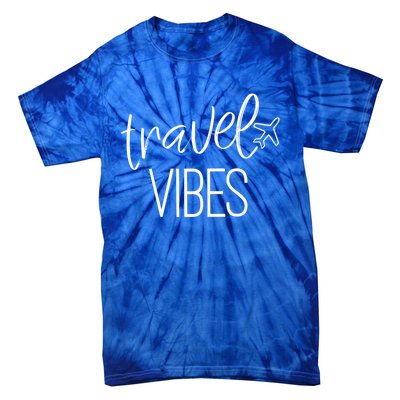 Travel Vibes Vacay Mode Wanderlust Gift Tie-Dye T-Shirt